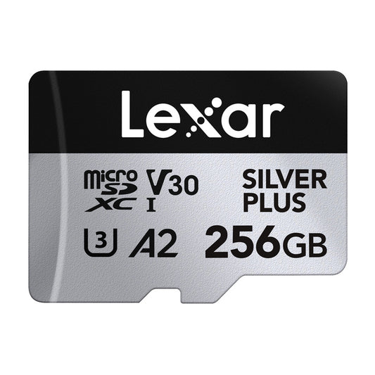 Memory card Lexar High-Performance Silver Plus microSDXC 256GB + adapter