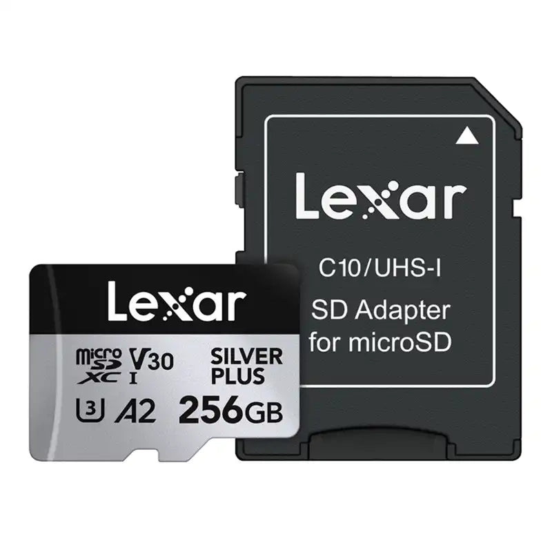 Memory card Lexar High-Performance Silver Plus microSDXC 256GB + adapter