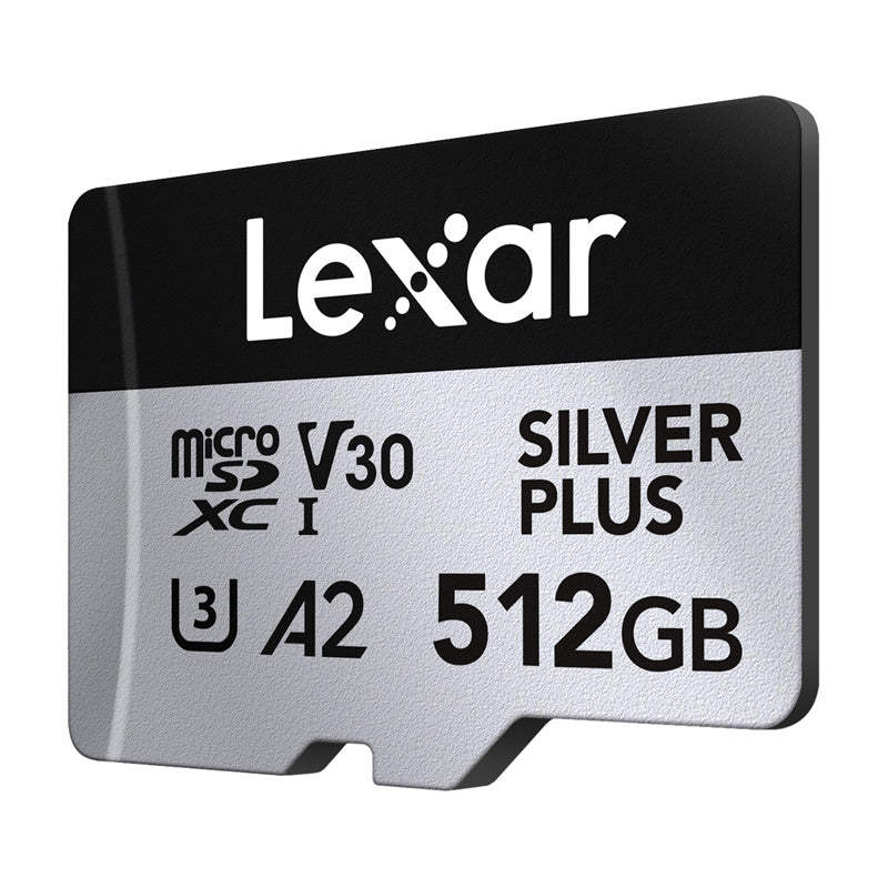 Memory card Lexar High-Performance Silver Plus microSDXC 512GB + adapter