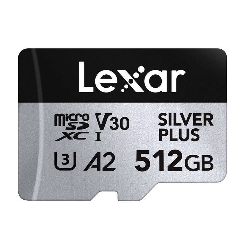 Memory card Lexar High-Performance Silver Plus microSDXC 512GB + adapter