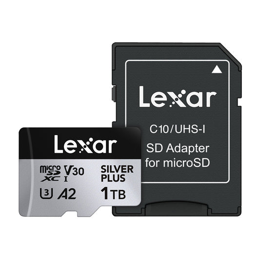 Memory card Lexar High-Performance Silver Plus microSDXC 1TB + adapter