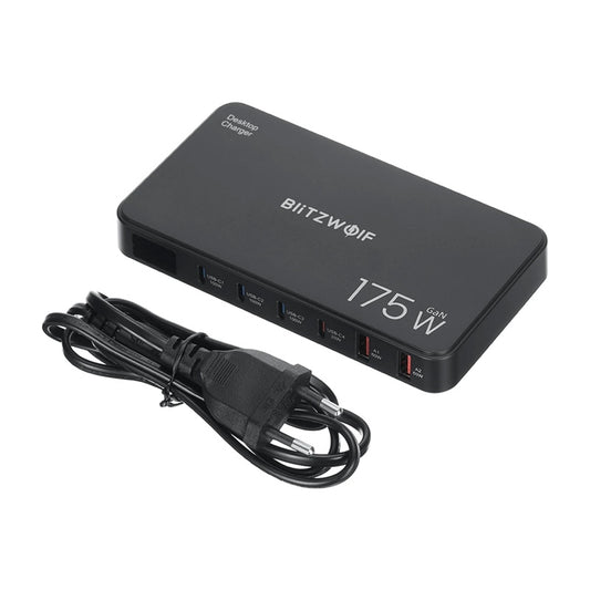 Charging Station 6in1 Blitzwolf BW-S30 4xUSB-C + 2xUSB 175W