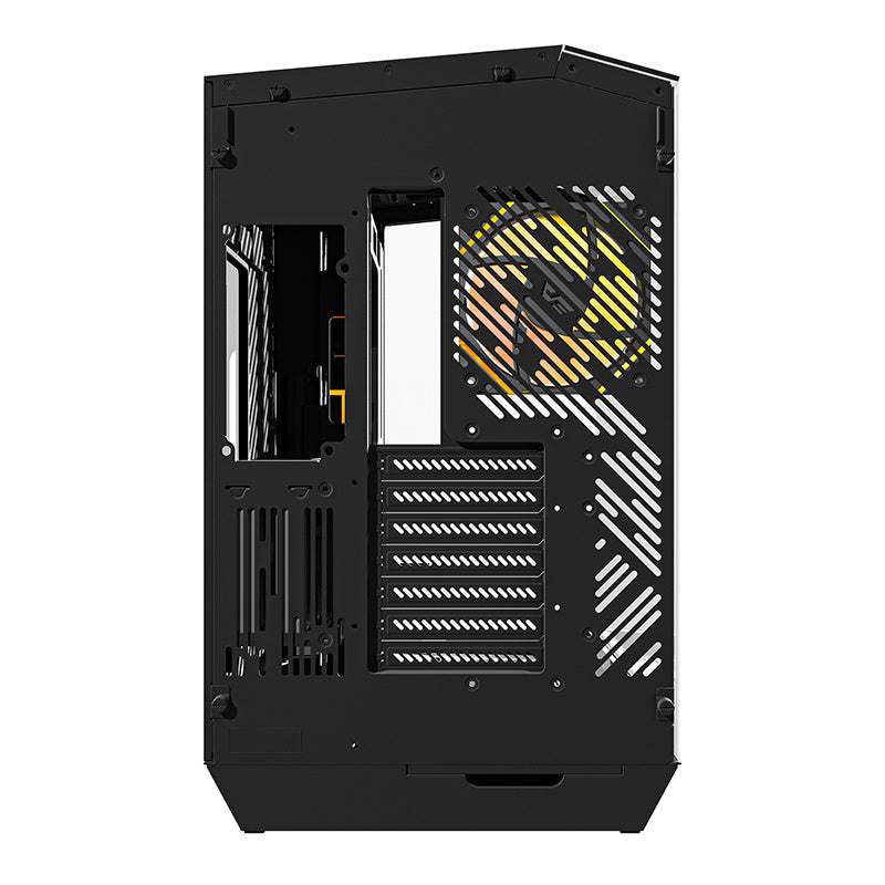 Darkflash DY470 computer case (black) + 4 fans + GPU holder