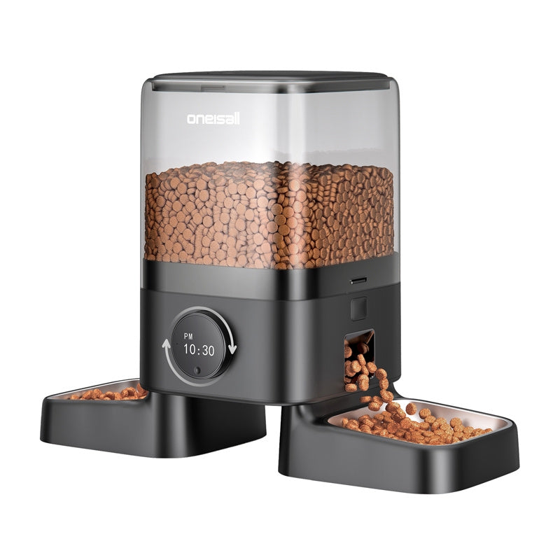 Double Intelligent Feed Dispenser 5L Oneisall PF09