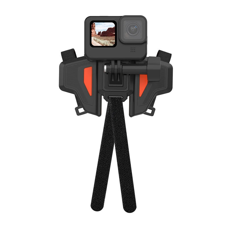 TELESIN Motorcycle Helmet Chin Mount for Action Cameras