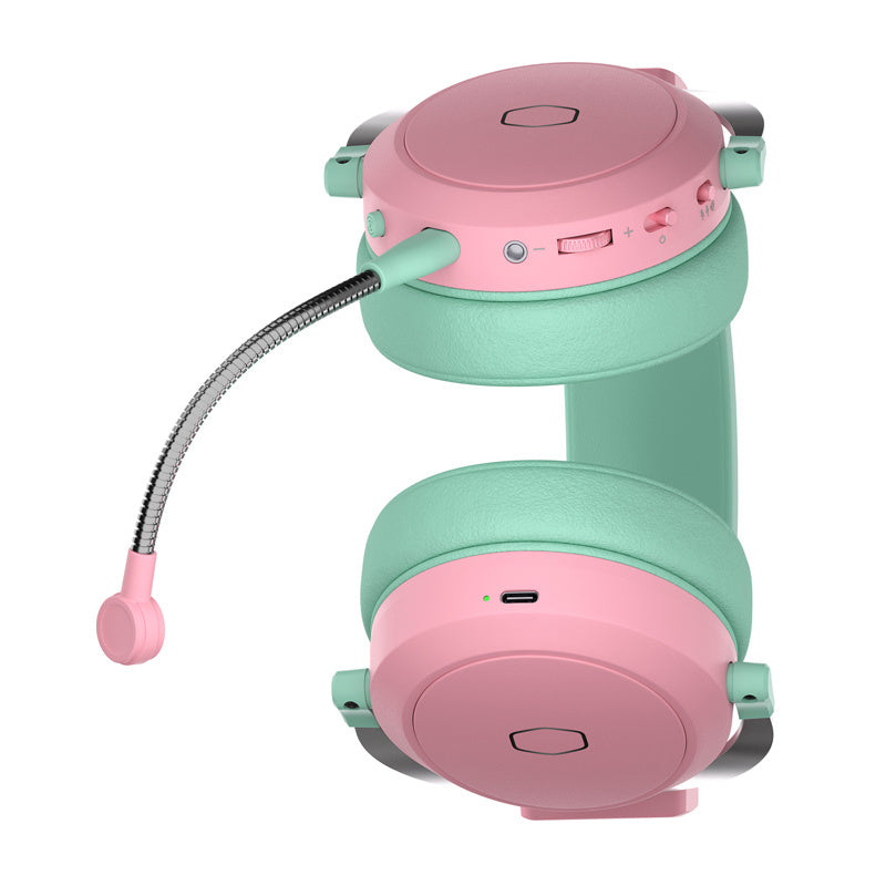 Cooler Master CH351-MC gaming headphones (green - pink)