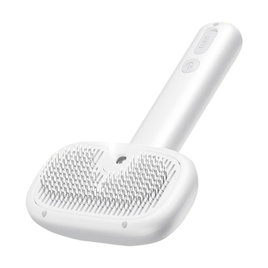 Pet Spray Hair Comb & Brush Rojeco (white)
