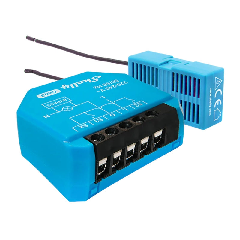 1-channel non-neutral lighting controller Shelly 1L Gen3 WiFi