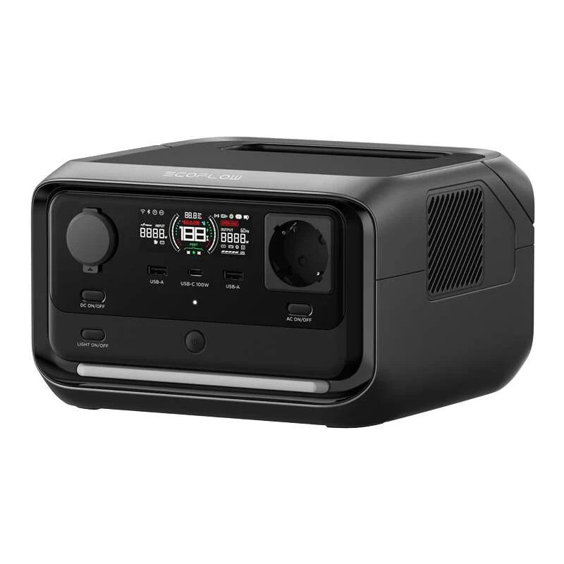 Bundle: Power station EcoFlow River 3 Plus + portable solar panel 160W