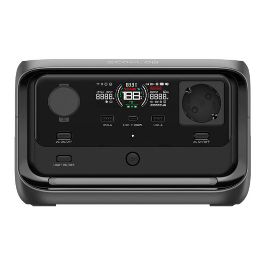 Bundle: Power station EcoFlow River 3 Plus + portable solar panel 220W
