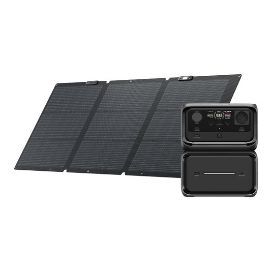 Bundle: Power station EcoFlow River 3 Max Plus + portable solar panel 160W