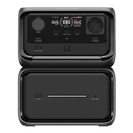 Bundle: Power station EcoFlow River 3 Max Plus + portable solar panel 160W