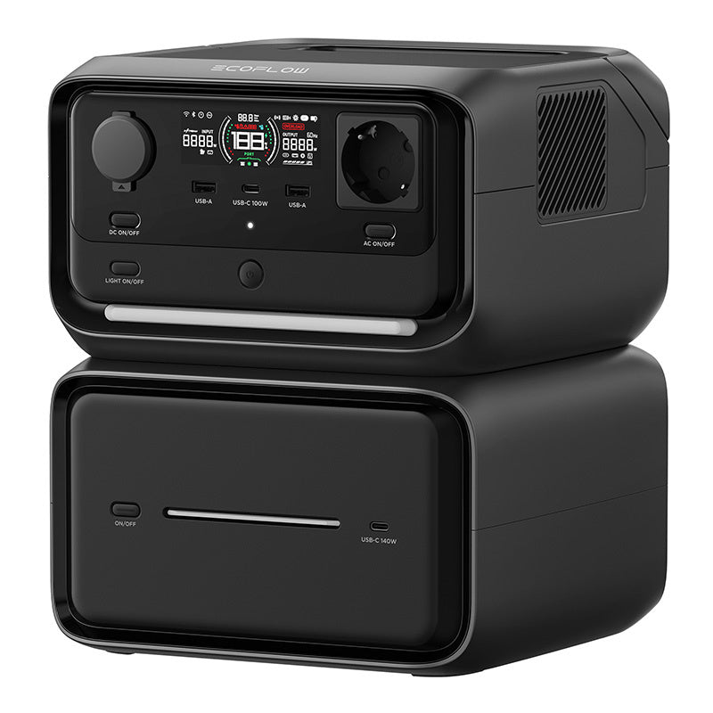 Bundle: Power station EcoFlow River 3 Max Plus + portable solar panel 160W