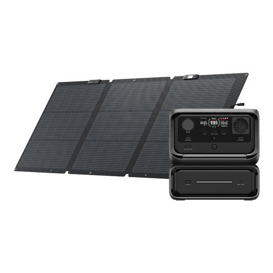Bundle: Power station EcoFlow River 3 Max + portable solar panel 160W