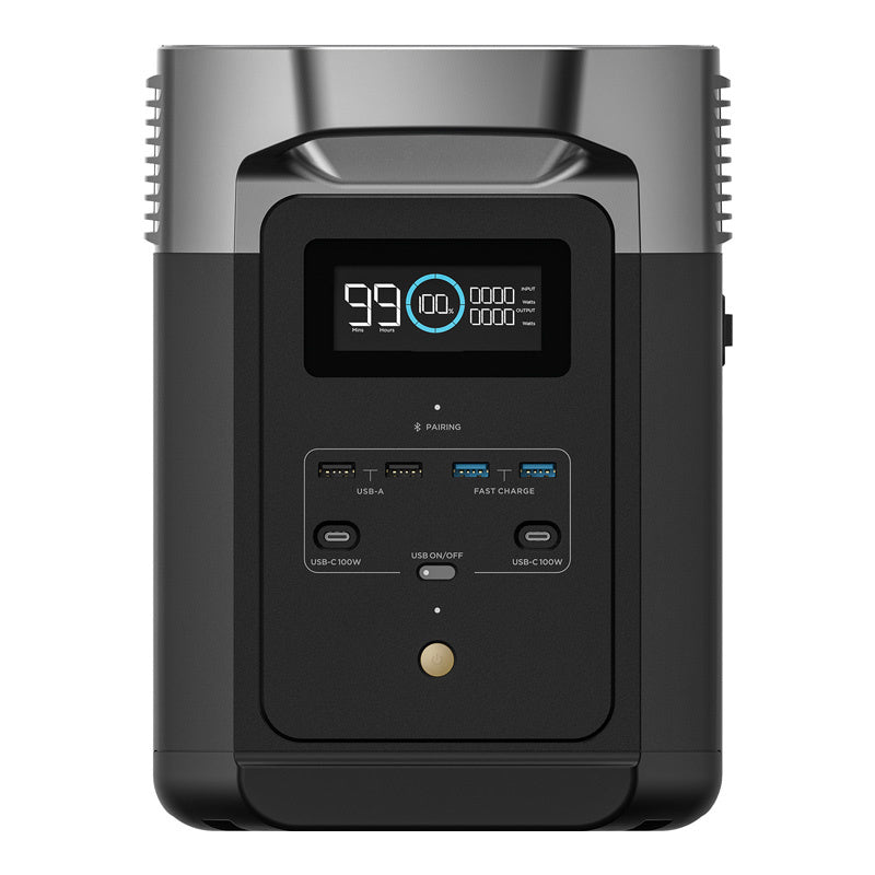Bundle: Power station EcoFlow Delta 2 + portable solar panel 220W