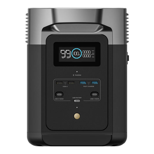 Bundle: Power station EcoFlow Delta 2 + portable solar panel 400W
