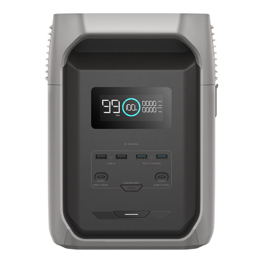 Bundle: Power station EcoFlow Delta 3 1500 + 2x portable solar panel 220W