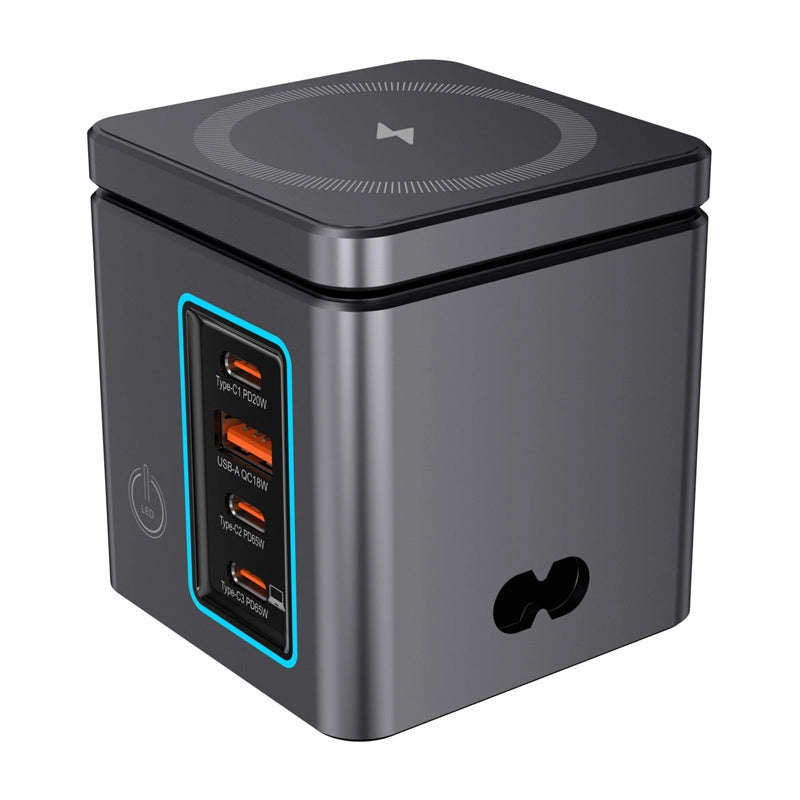 Blitzwolf BW-i113 network charger GaN, USB-A, 3xUSB-C, 105W