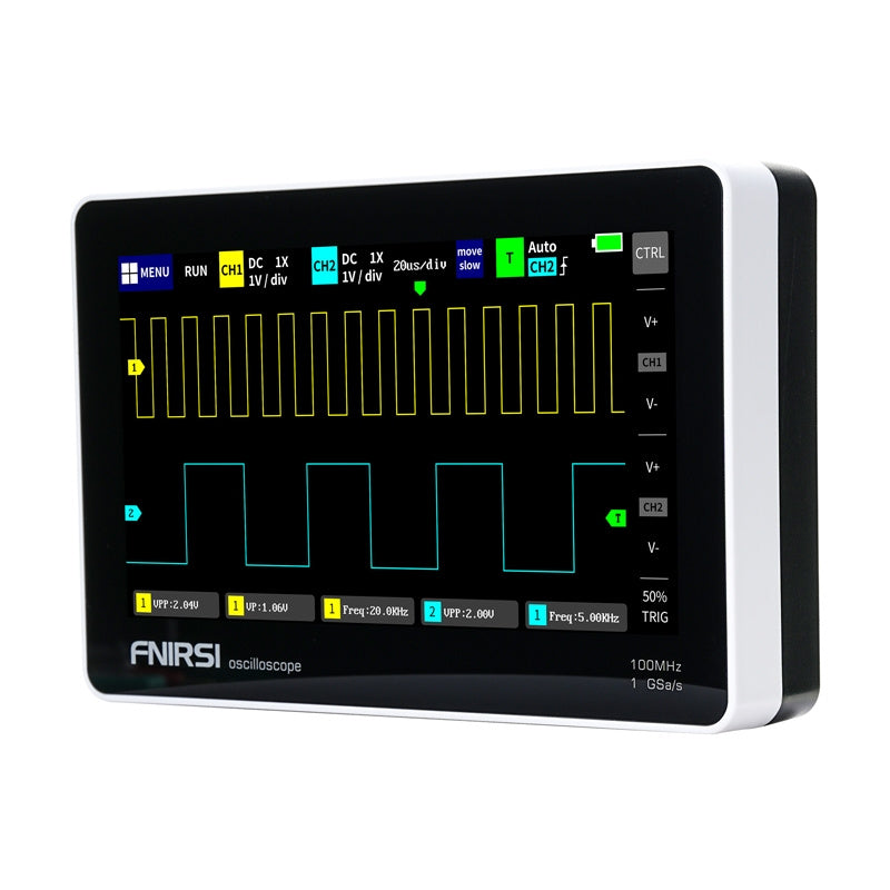 FNIRSI 1013D portable tablet oscilloscope 7"