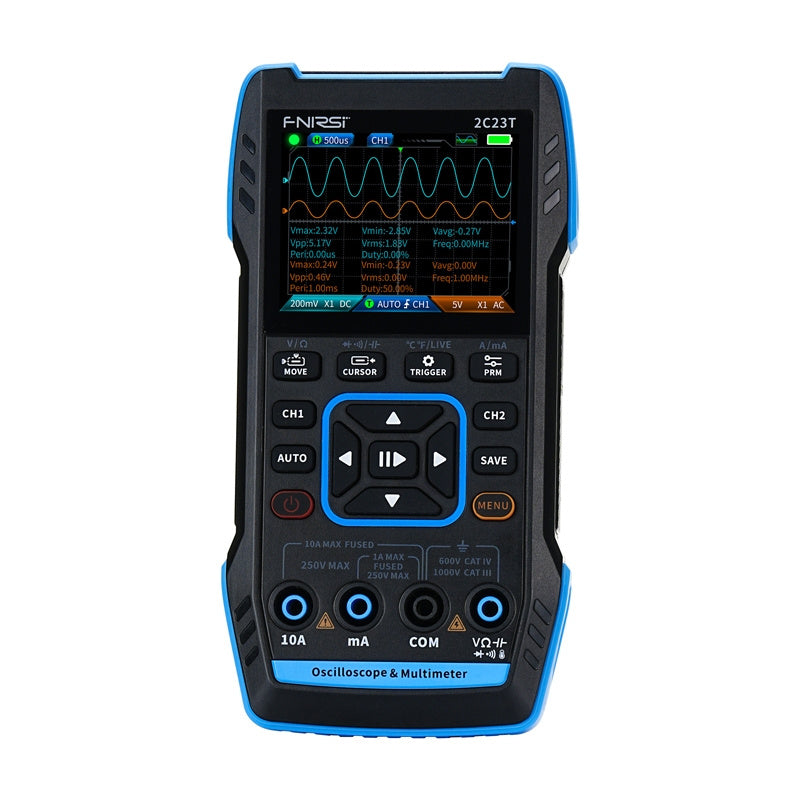 FNIRSI 2C23T portable 3in1 oscilloscope multimeter signal generator