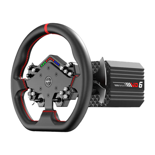 PXN VD6 Bundle DBT – VD6 Base + WDS R2 Wheel + PD HM Brake & Throttle Pedals + Table Clamp Z9