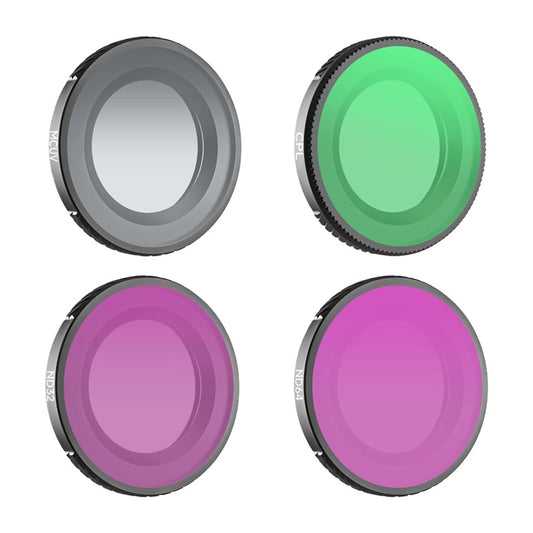 Lens Filter Set – Sunnylife 4pcs MCUV + CPL + ND32 + ND64 for Osmo Nano