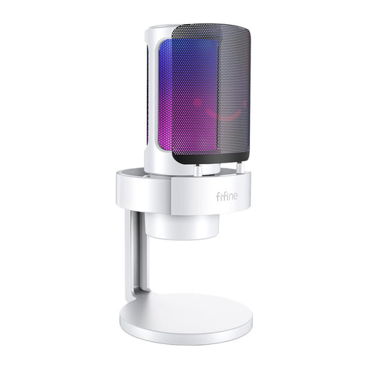 Fifine Condenser microphone A8 with stand (black)