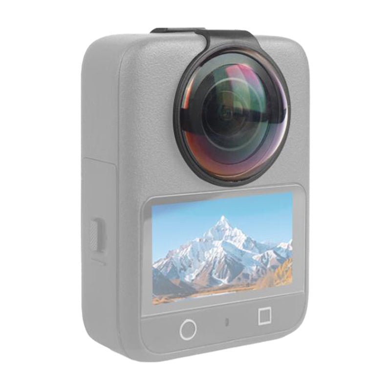 PULUZ Tempered Glass Lens Guard for DJI Osmo 360 (Black)