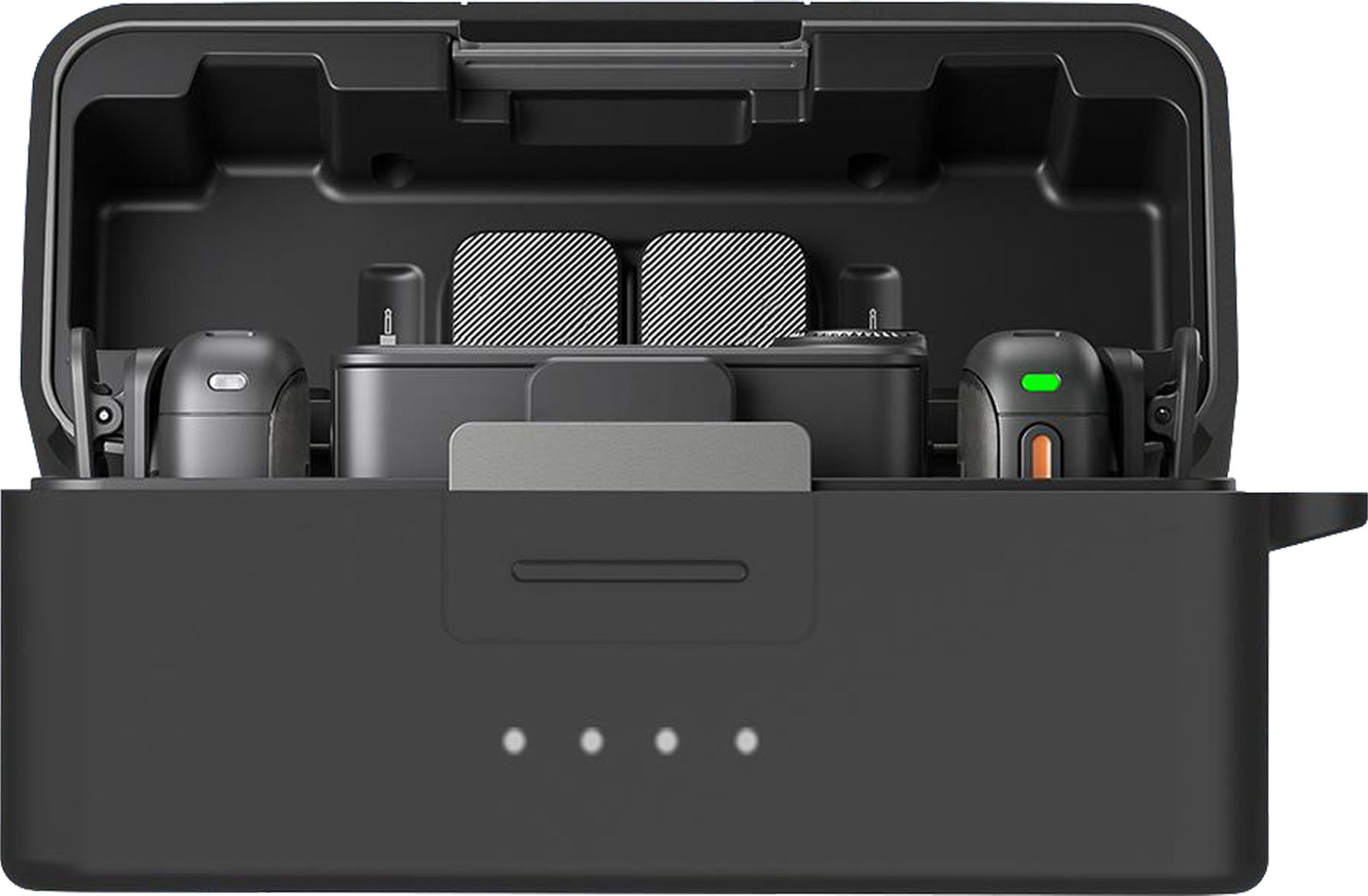 PULUZ Silicone Charging Case Cover for DJI Mic 3 (Black)