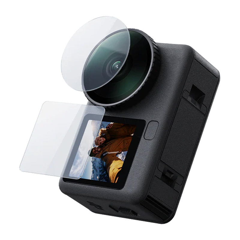 Telesin Tempered Glass for DJI Osmo Action 6 (2x Lens + Screen)