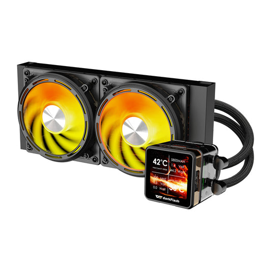 DarkFlash Water Cooler DE240 Black