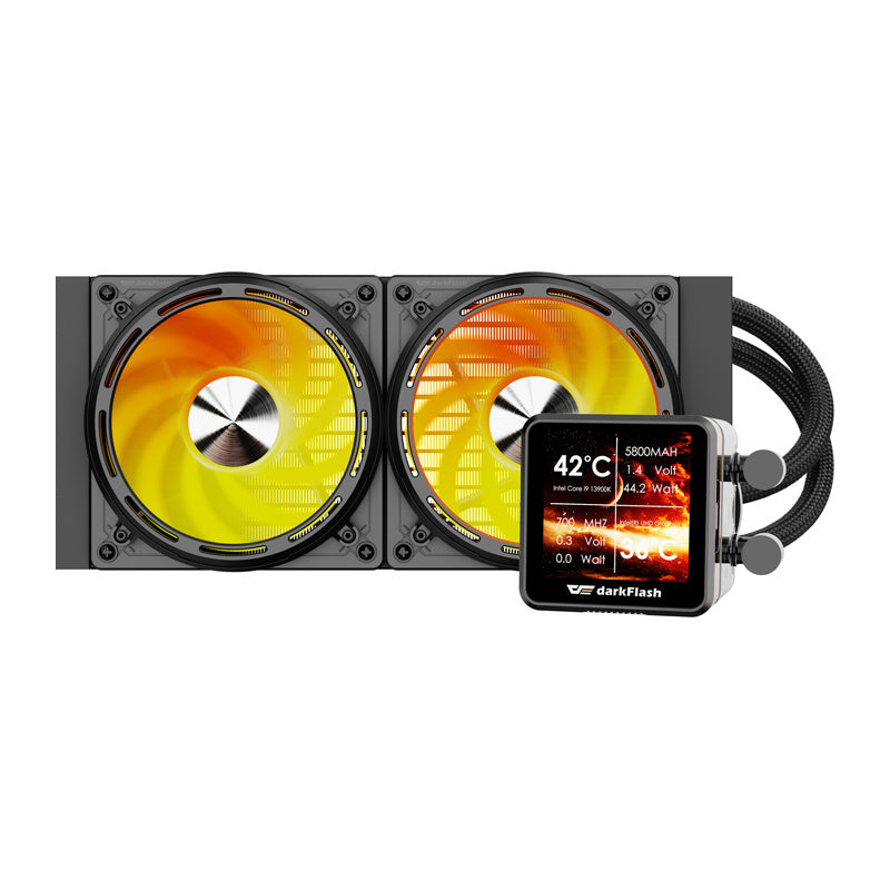 DarkFlash Water Cooler DE240 Black
