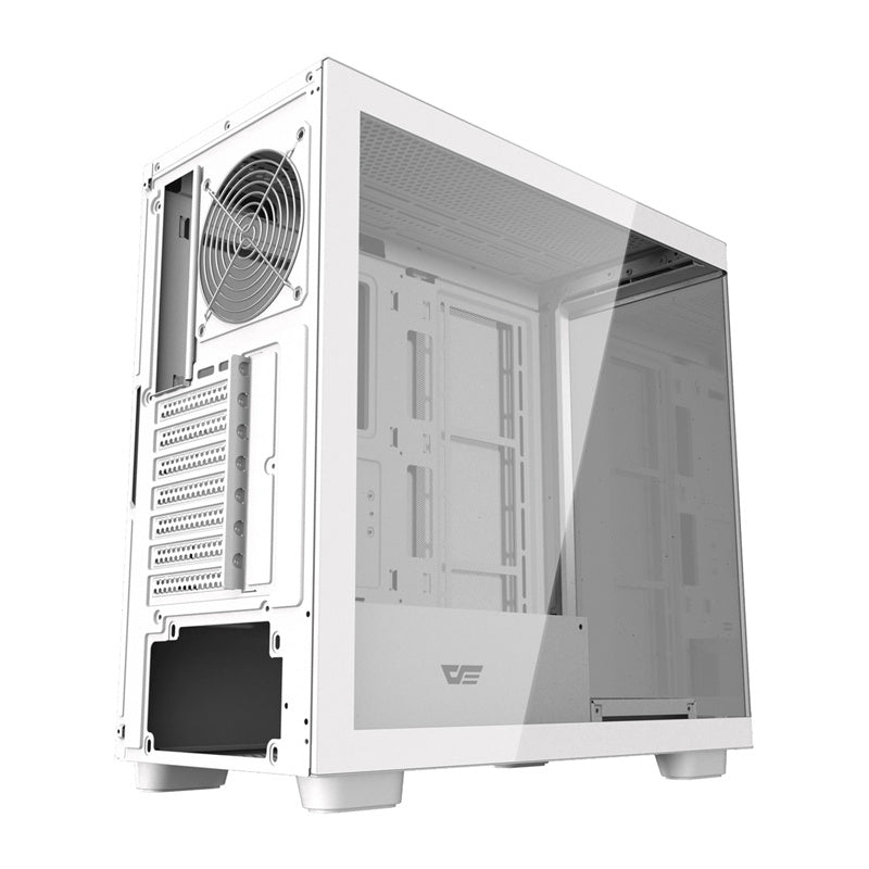 DarkFlash computer case DS900G White (No fans)