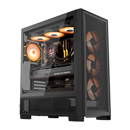 DarkFlash computer case AIRNOVA Black (+3 fans)