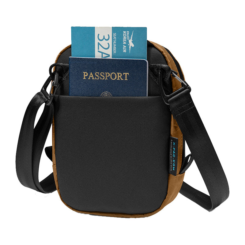 Aviator-T37 Travel Crossbody Bag X-Pac Brown