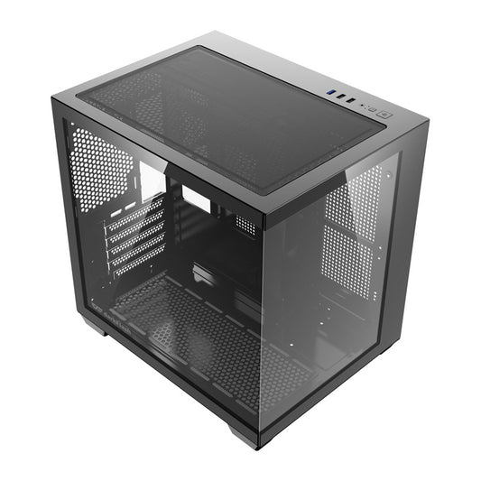 DarkFlash Computer Case B275 Black (No Fans)