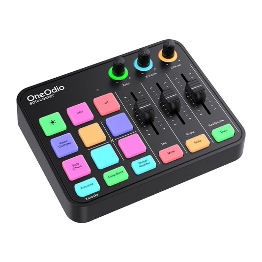 Audio Mixer & Sound Card OneOdio Solocaster