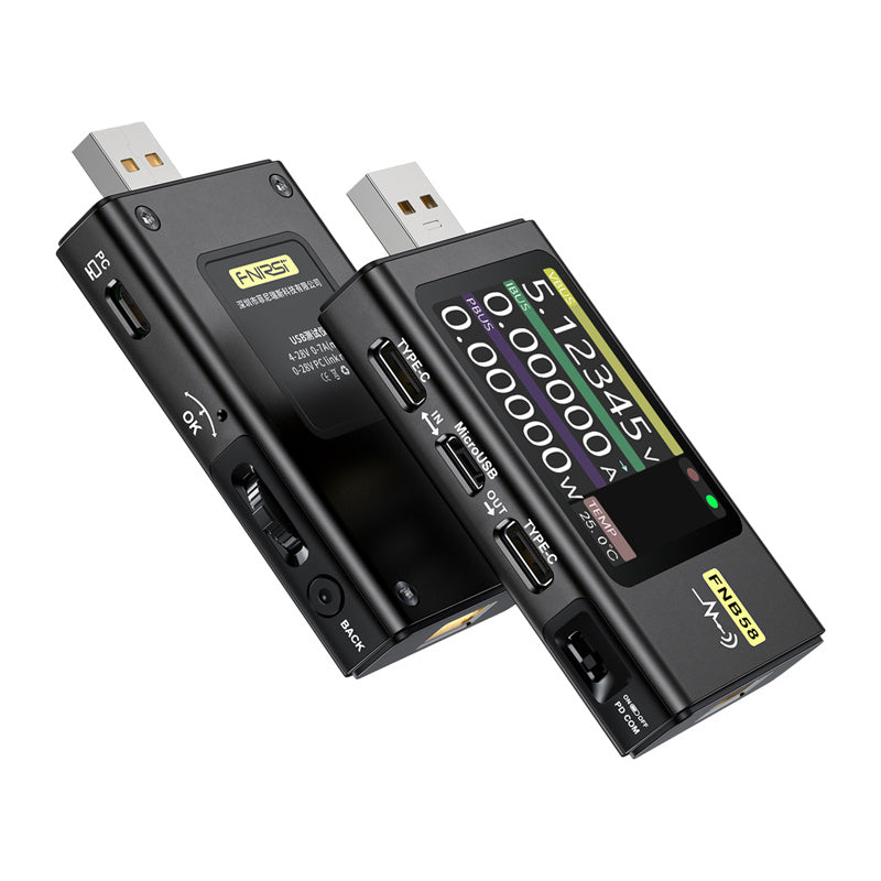FNIRSI USB Tester FNB58 Black