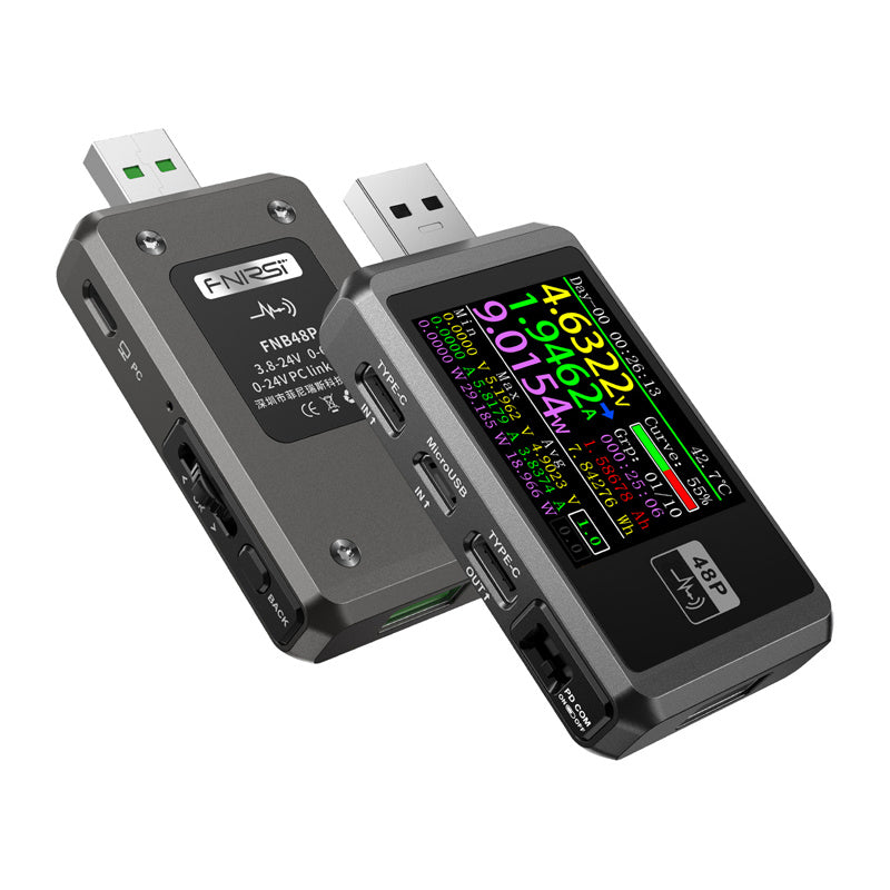 FNIRSI USB Tester FNB48P Black