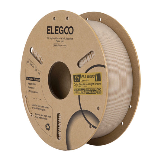 ELEGOO PLA Special Filament (Oak Wood/Light Brown)