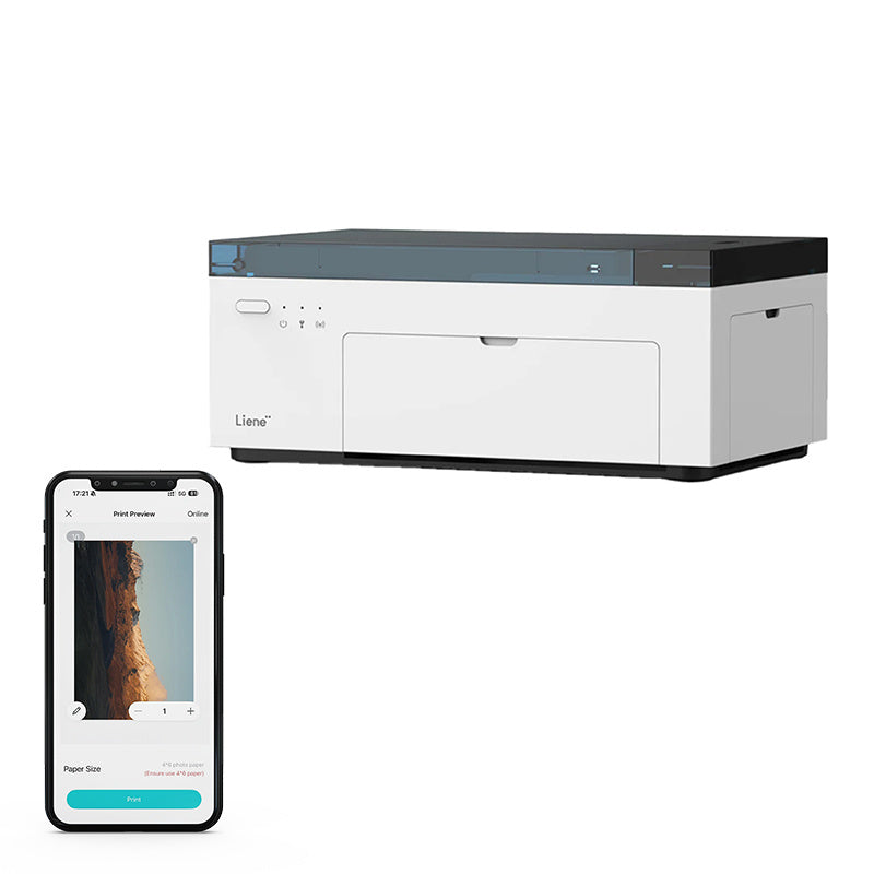 Liene Portable Photo Printer Amber M100 4x6"