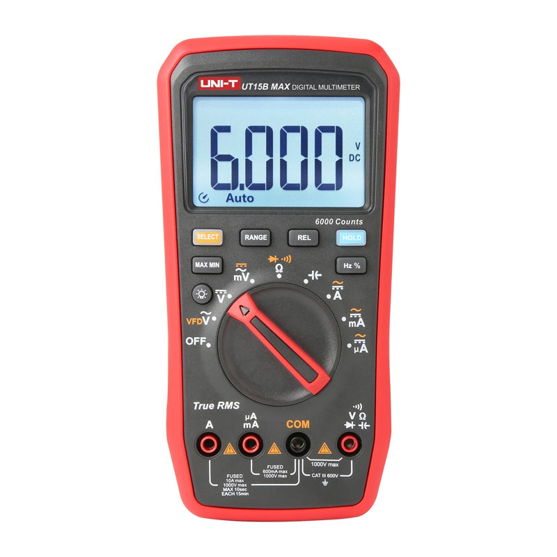 Uni-T True RMS Digital Multimeter UT15B MAX