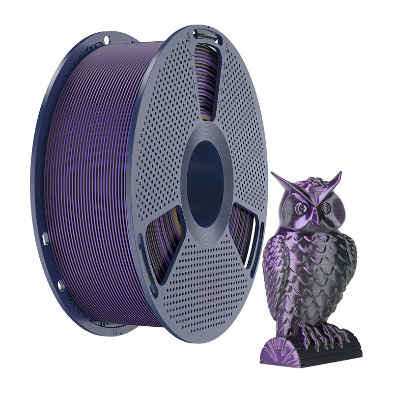 Sunlu Filament PLA+ Silk Dual Color Black Purple