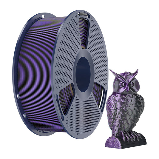 Sunlu Filament PLA+ Silk Dual Color Black Purple