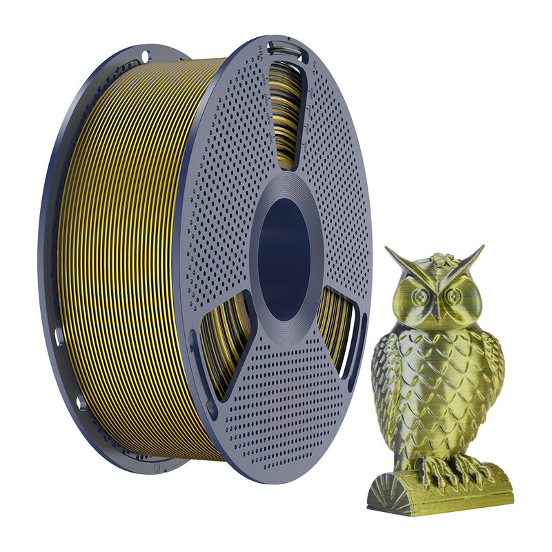 Sunlu Filament PLA+ Silk Dual Color Black Gold
