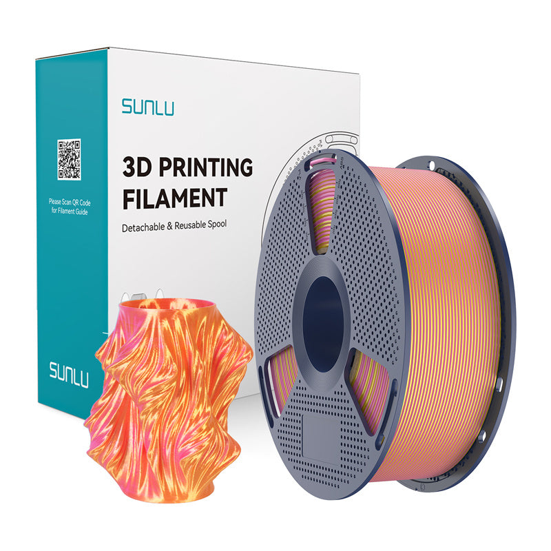 Sunlu Filament PLA+ Silk Dual Color Pink Gold