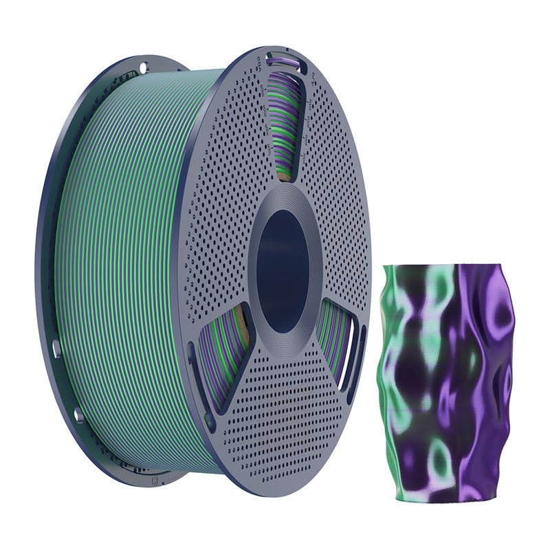 Sunlu Filament PLA+ Silk Dual Color Green Purple