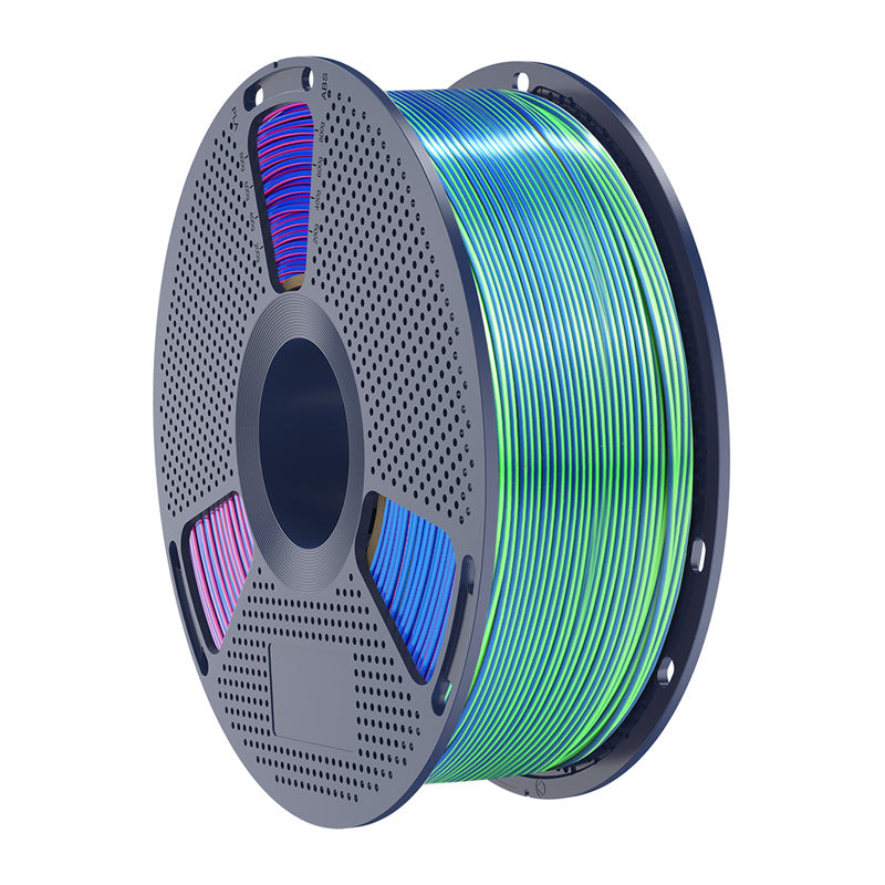 Sunlu Filament PLA+ Silk Tri-Color Blue Green Purple