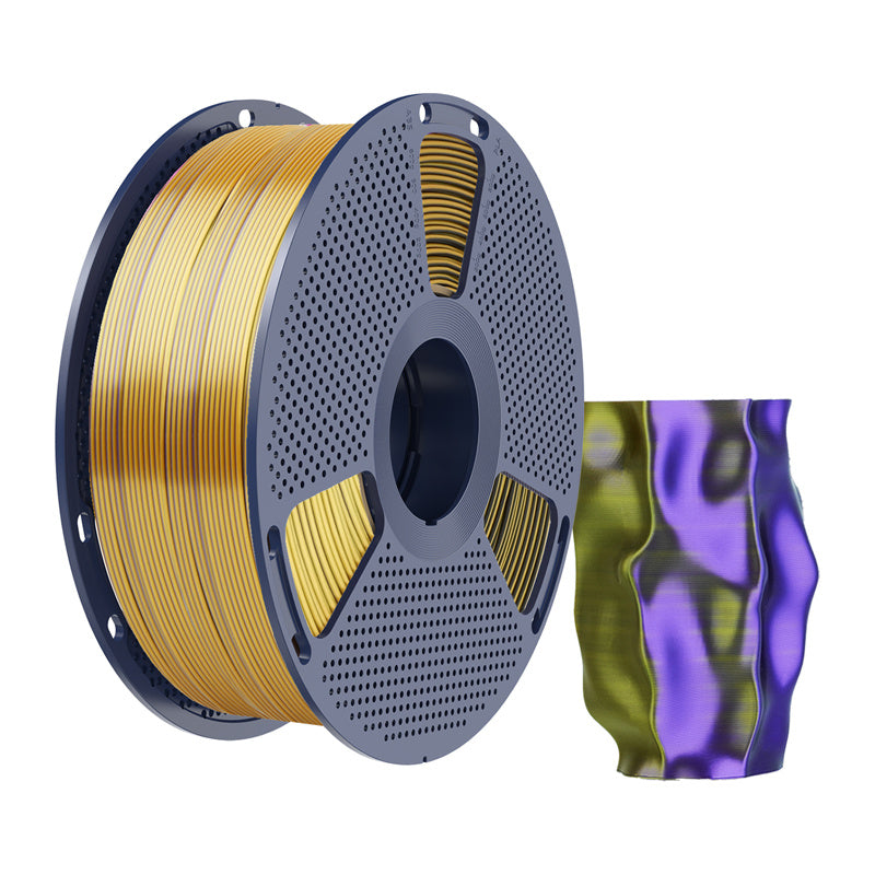 Sunlu Filament PLA+ Silk Tri-Color Black Gold Purple