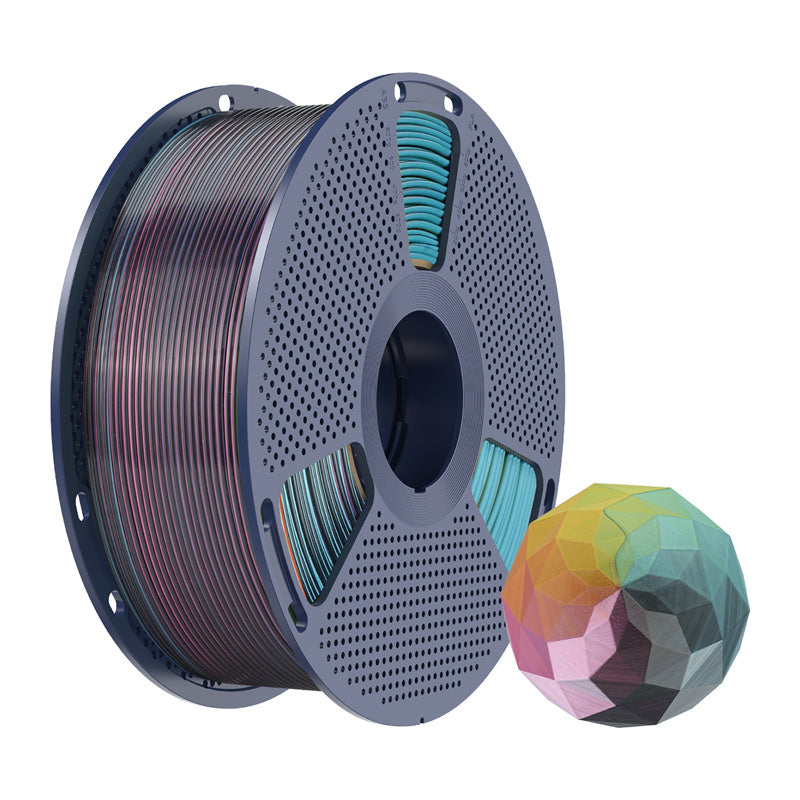 Sunlu Filament PLA+ Silk Forth-Color Red Yellow Green Black